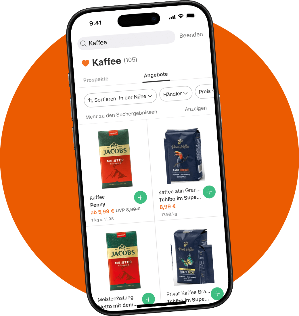 Favoriten in der MeinProspekt App speichern & bei neuen Angeboten benachrichtigt werden